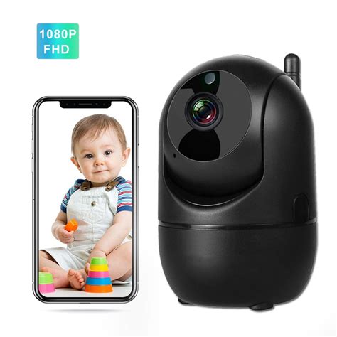 Baby Monitor With Camera FHD 1080P IP Camera WiFi IR Night Vision Two ...