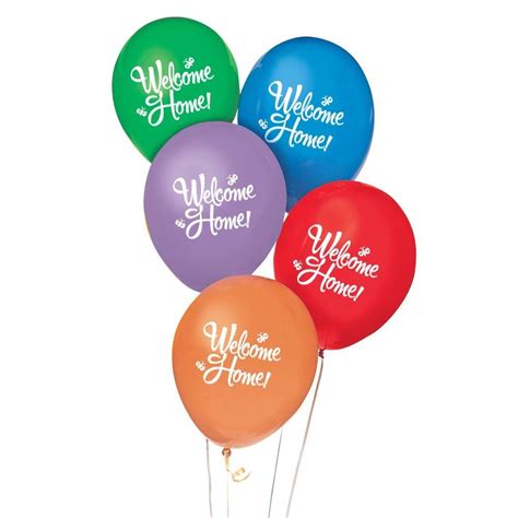 Welcome Home! Balloons | Positive Promotions