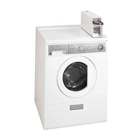 Frigidaire 3 Cu. Ft. Coin-Operated Front-Load Washer (White) ENERGY ...