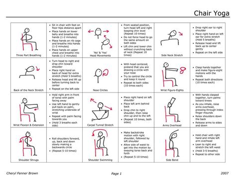 Free Printable Chair Yoga Exercises Printable Word Searches 47 O – NBKomputer