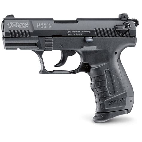 Walther® P22 9 mm Blank Pistol, Black - 142444, Blank Firing Guns at Sportsman's Guide