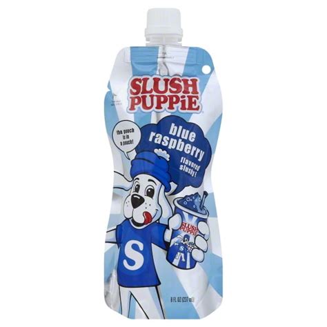 Slush Puppie Blue Raspberry Slushy Drink, 8 Fl. Oz. - Walmart.com - Walmart.com