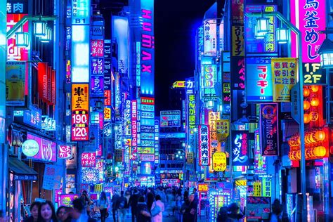 Travel Amazing Asia: Tokyo, Japan. Tokyo night, City lights at night ...