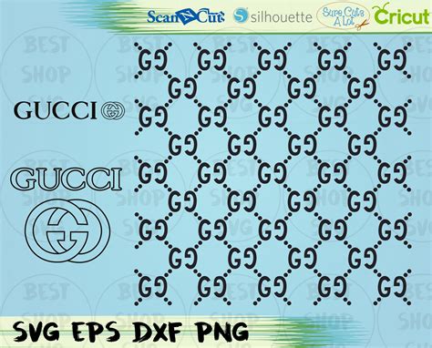 Gucci pattern, Gucci logo, Gucci svg, Gucci grid svg, cut file, vinyl, vector file, gucci ...