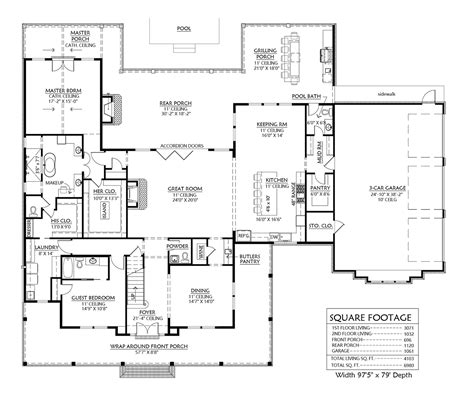 Luxury House Plans & Floor Plans