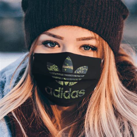 Logo Adidas face mask washable reusable New Adidas, Adidas Logo, Face ...