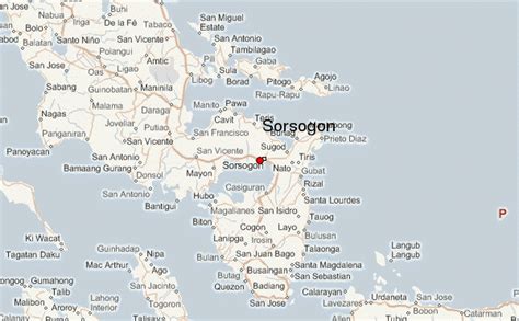 Sorsogon Barangay Map