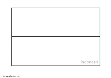 Coloring Page flag Indonesia - Free printables - Img 6282