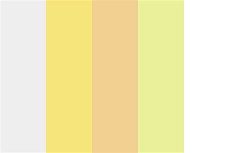 White vanilla bean cake Color Palette