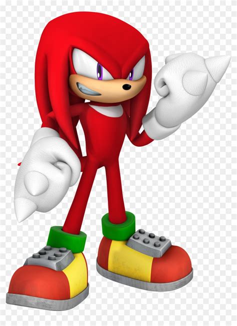 Sonic , - Knuckles The Echidna Sonic, HD Png Download - 1835x2430(#2393202) - PngFind