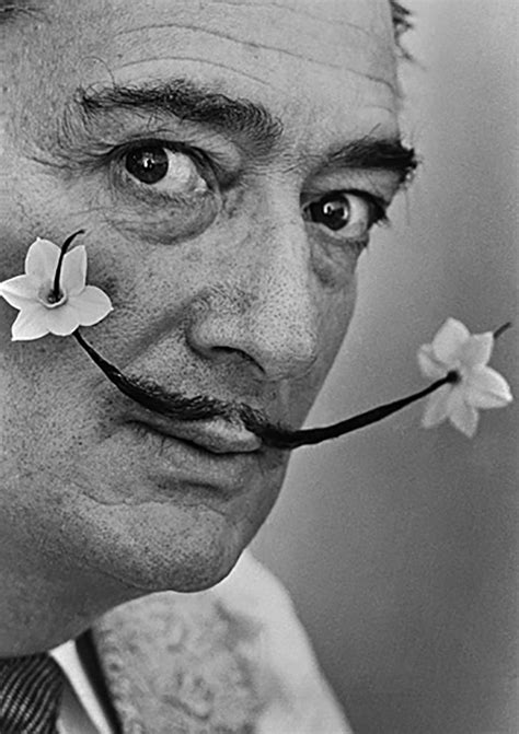 Salvador Dali Portraits by Phillipe Halsman — A Collection | Puppies and Flowers