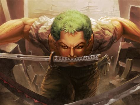 Zoro 4K Ultra HD Anime Wallpaper by wizyakuza