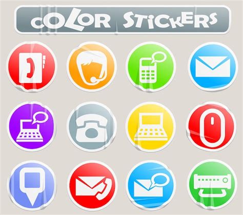 Free Vector | Blue contact icons background