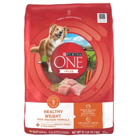 Purina ONE® +Plus Healthy Weight Formula Turkey Natural Dry Adult Dog ...