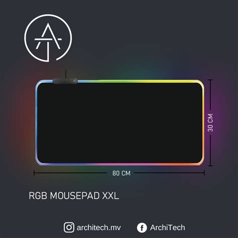 RGB Mousepad XXL - Gaming Mouse Pad | iBay