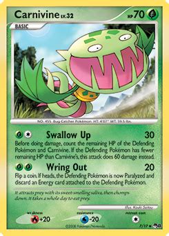 Carnivine | Pokédex