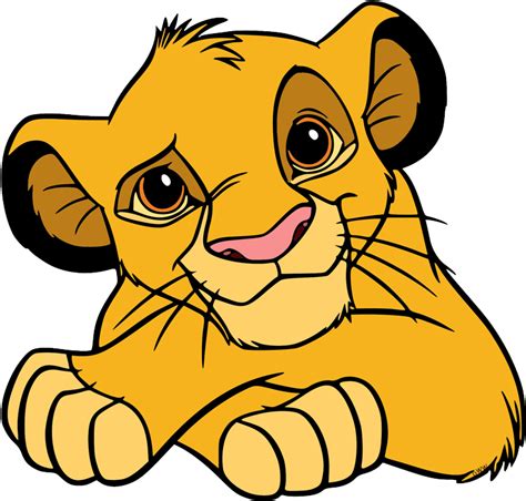 Simba Lion King Stickers Clipart - Full Size Clipart (#5659591) - PinClipart