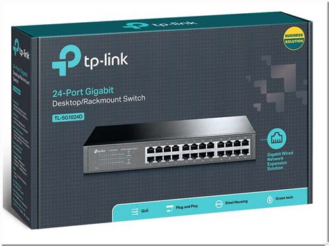 TP-LINK TL-SG1024D 24 Port Gigabit Switch – Zenith Computers