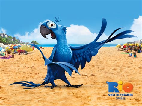 blu_wallpaper_full_01 - BLU (from the computer-animated film, Rio) Wallpaper (22831997) - Fanpop