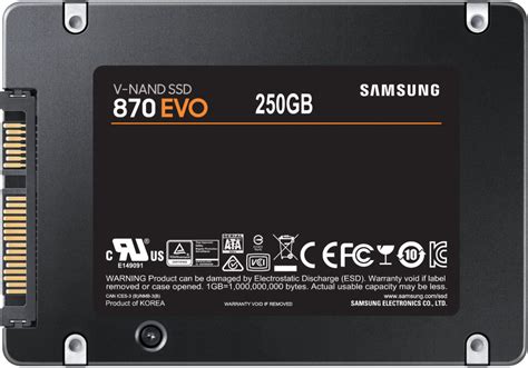 Customer Reviews: Samsung 870 EVO 250GB Internal SSD SATA MZ-77E250B/AM - Best Buy