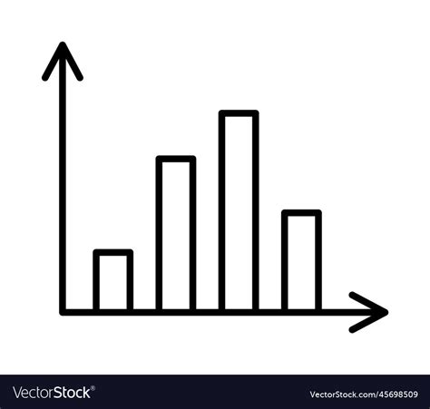 Analysis analyze chart icon Royalty Free Vector Image