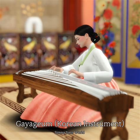 The Sims 4 Gayageum (Korean Instrument) 1.91.205 Download on ModfouU.com