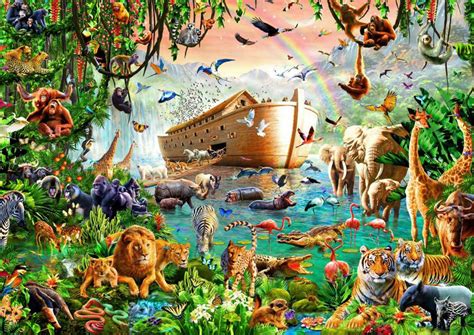 NOAH'S ARK - 108 pieces - Play Jigsaw Puzzle for free at Puzzle Factory