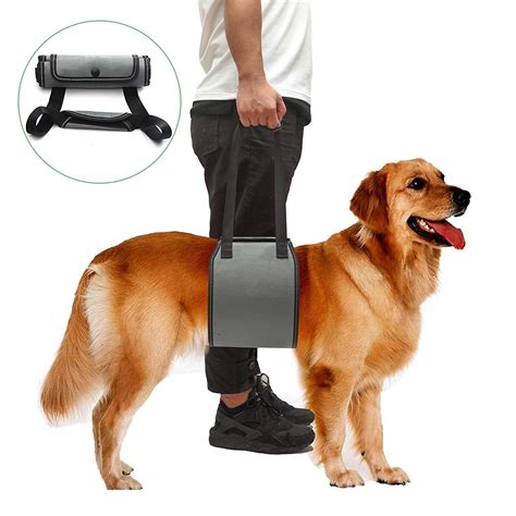 LNKOO Vet Approved Dog Lift Support Harness Canine aid. Lifting Older Handle Injuries, Arthritis ...