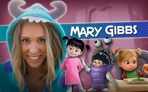 Mary Gibbs Voice of “Boo” from Monsters Inc. Autograph Ticket