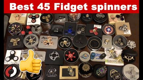 BEST 45 FIDGET SPINNER COLLECTION - YouTube