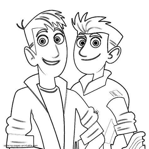 Wild Kratts coloring page || COLORING-PAGES-PRINTABLE.COM