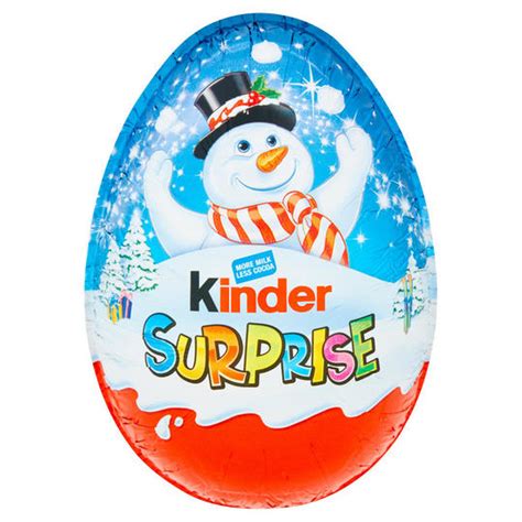 Kinder Surprise Chocolate Christmas Egg 100g | Multipacks | Iceland Foods