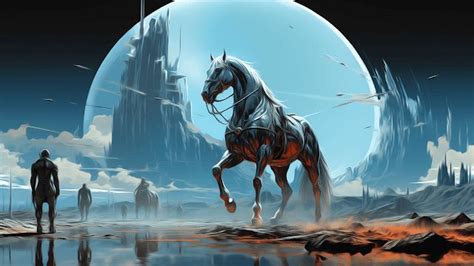 PC Wallpaper 4K - Horse Sci-fi Scenery | 4k wallpapers for pc, Sci fi, Scenery