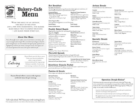 Panera Bread Menu, Menu for Panera Bread, Palm Beach Gardens, Miami - Urbanspoon/Zomato