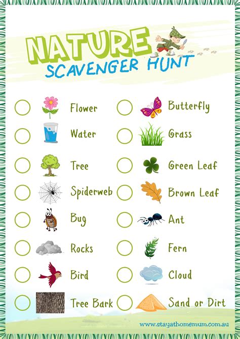 Free Printable Scavenger Hunt For Kids - Free Printable