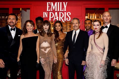 Netflix hit 'Emily in Paris' draws cast to French capital for global premiere