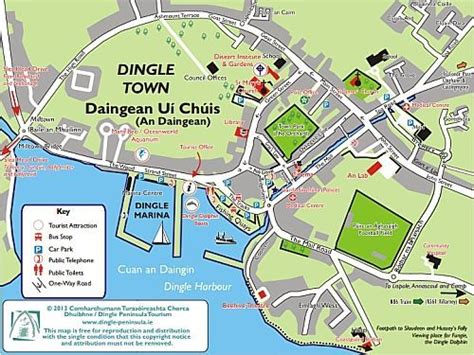 Map of Dingle Town