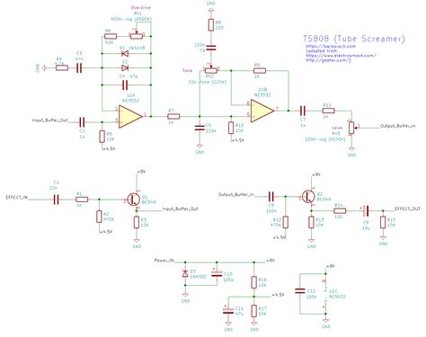 Tube Screamer on a Breadboard - Barbarach BC