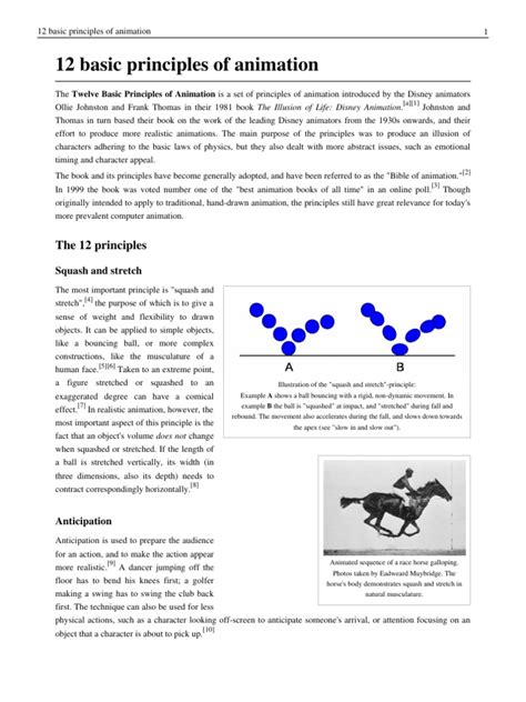 12 Basic Principles of Animation | PDF | Animation