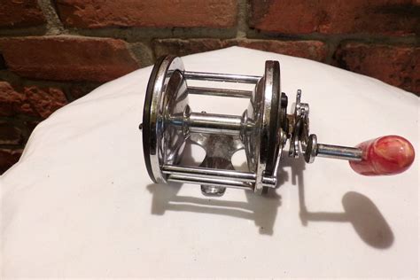 Vintage Penn 65 Long Beach Fishing Reel, Penn Vintage Saltwater Reel Long beach, Salt water reel ...