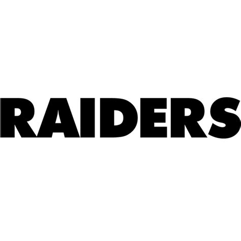 Raiders Logo Font