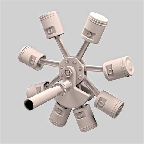 Animated Radial Engine | Radial engine, Mechanical design, Mechanical projects