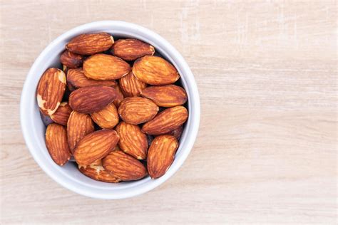 Almond seeds for health on the table 2548431 Stock Photo at Vecteezy