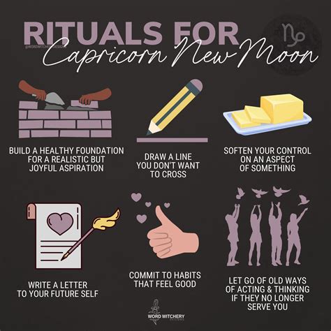 Self-Care Rituals for the New Moon in Capricorn – Word Witchery Designs