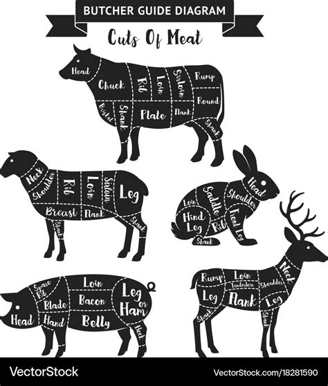 Diagram Of A Cow Meat Cuts - All About Cow Photos