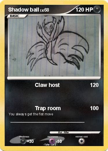 Pokémon Shadow ball 11 11 - Claw host - My Pokemon Card