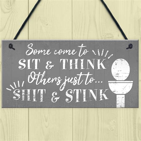 Come To Sit Funny BATHROOM Signs Chic Door Plaque for Toilet Bathroom ...