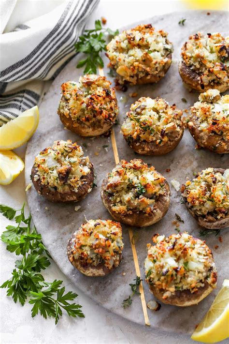 Stuffed Mushrooms {Easy Appetizer} - Two Peas & Their Pod