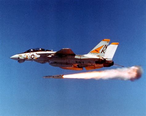 Gruman F-14 Tomcat Phoenix Missile Test Six on Six Awesome Multiple ...