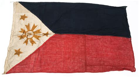 First Pattern Philippines Battle Flag Surrendered To US Army Captures ...